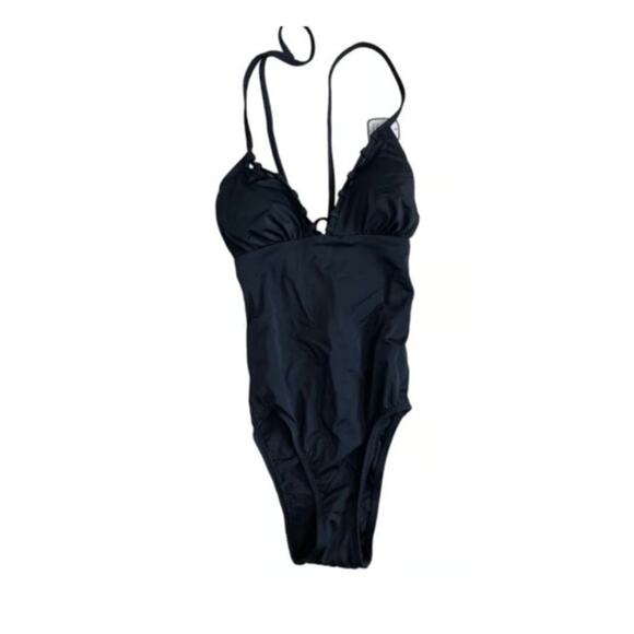 Women's Sz 4-6 One Piece Tankini Swimsuit Padded Lace Back Slimming Control NEW - Picture 11 of 11